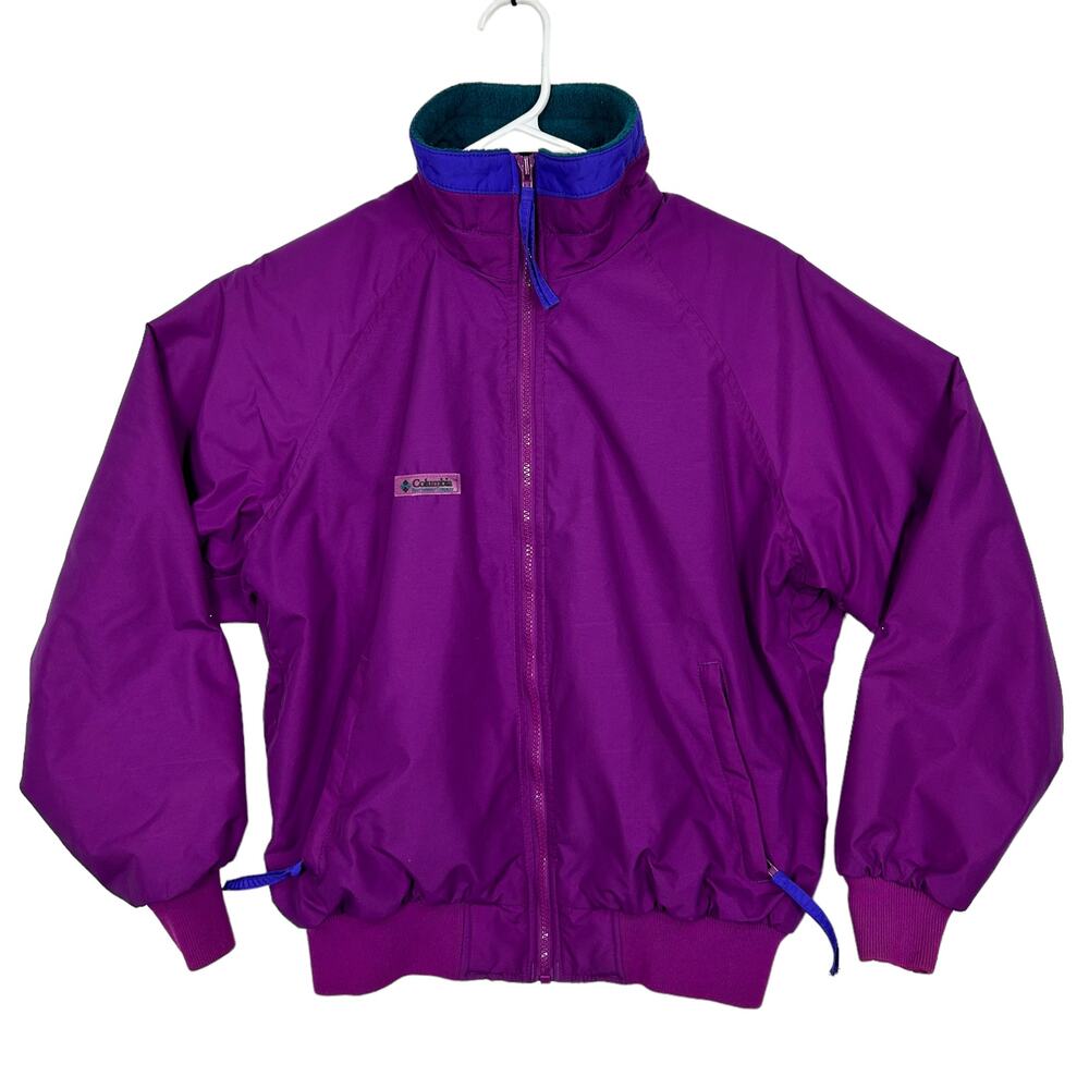 Columbia Vintage Purple Women's Jacket Size Medium